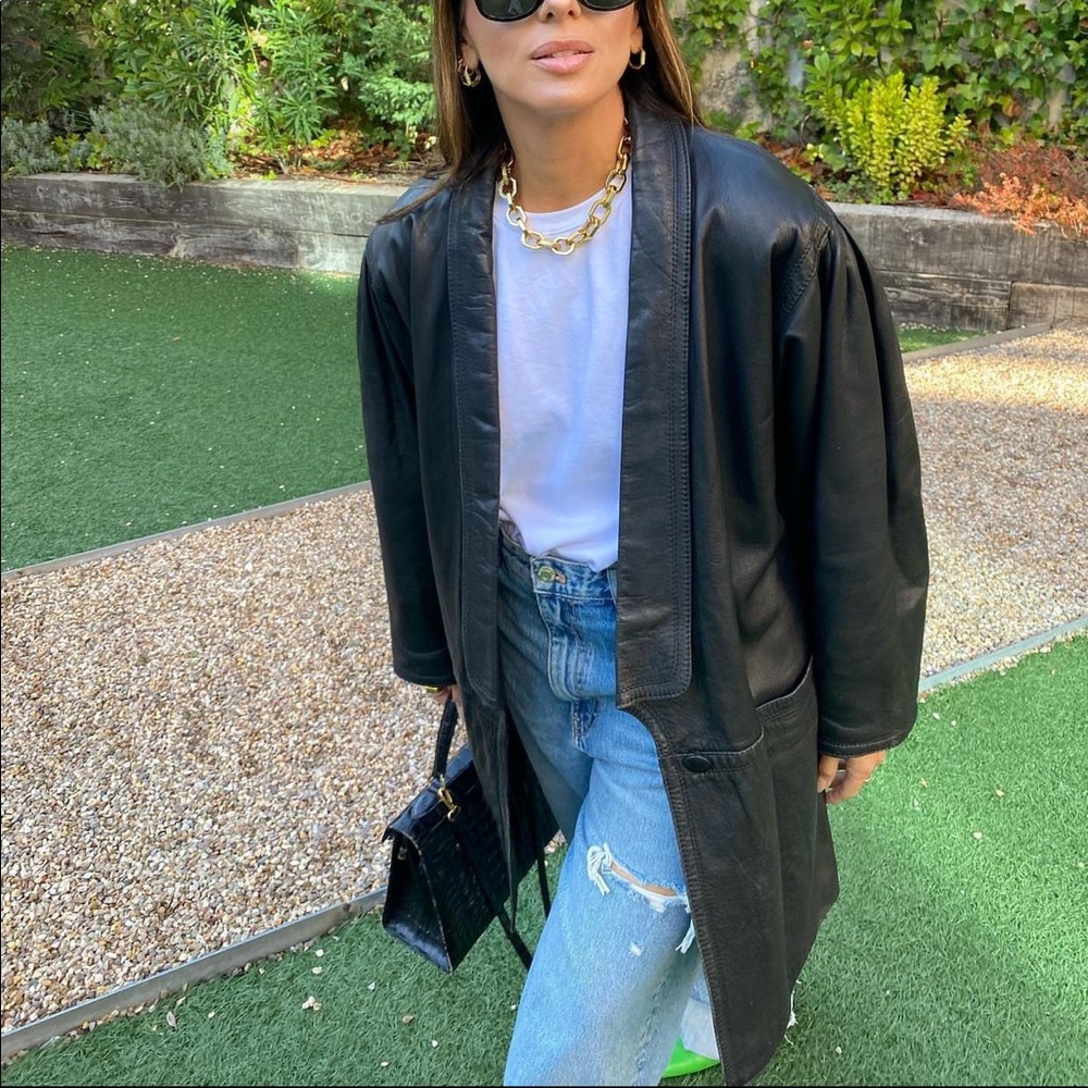 Vintage pelle club genuine leather jacket